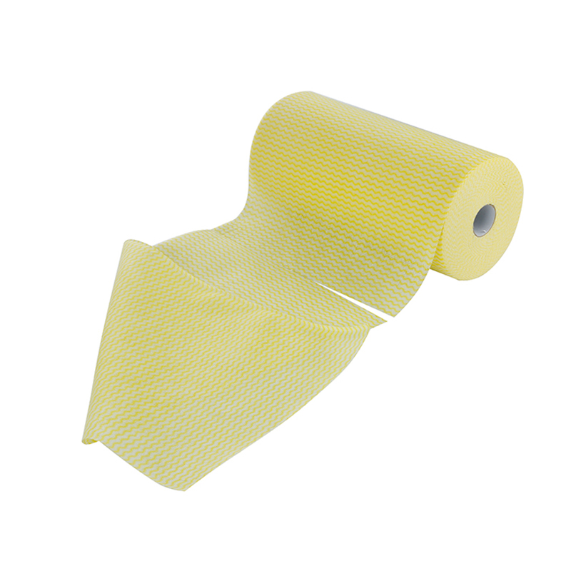 Bamboo Fiber / Polyester Polyester oleum repugnans non textile Purgato Roll