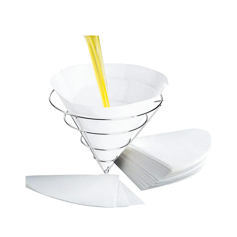 Coctione oleum filter papers-cone